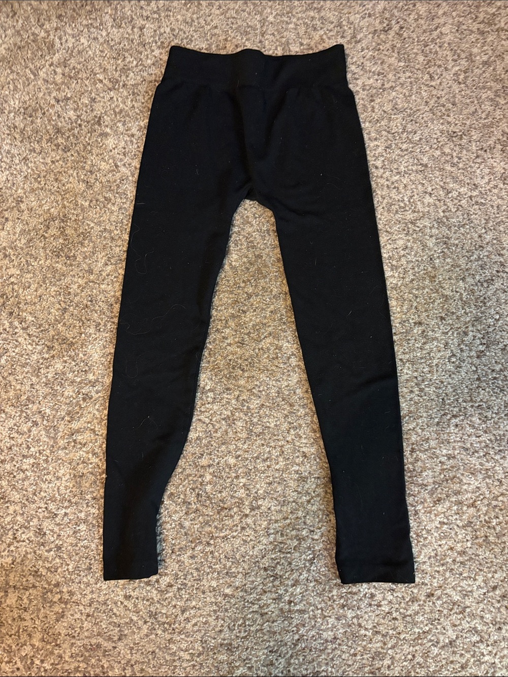 Everyday Black Knit Leggings